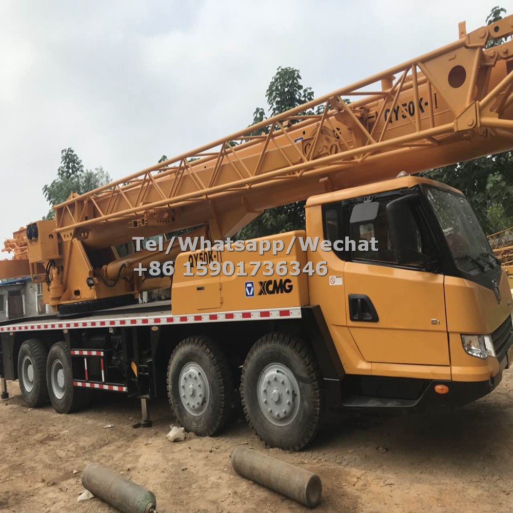 90% New XCMG 50 Ton QY50K Mobile Truck Crane